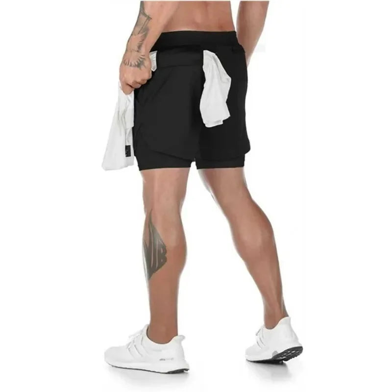 Official Berserk "Guts" 2-in-1 Performance Shorts – Premium Compression Gym Shorts