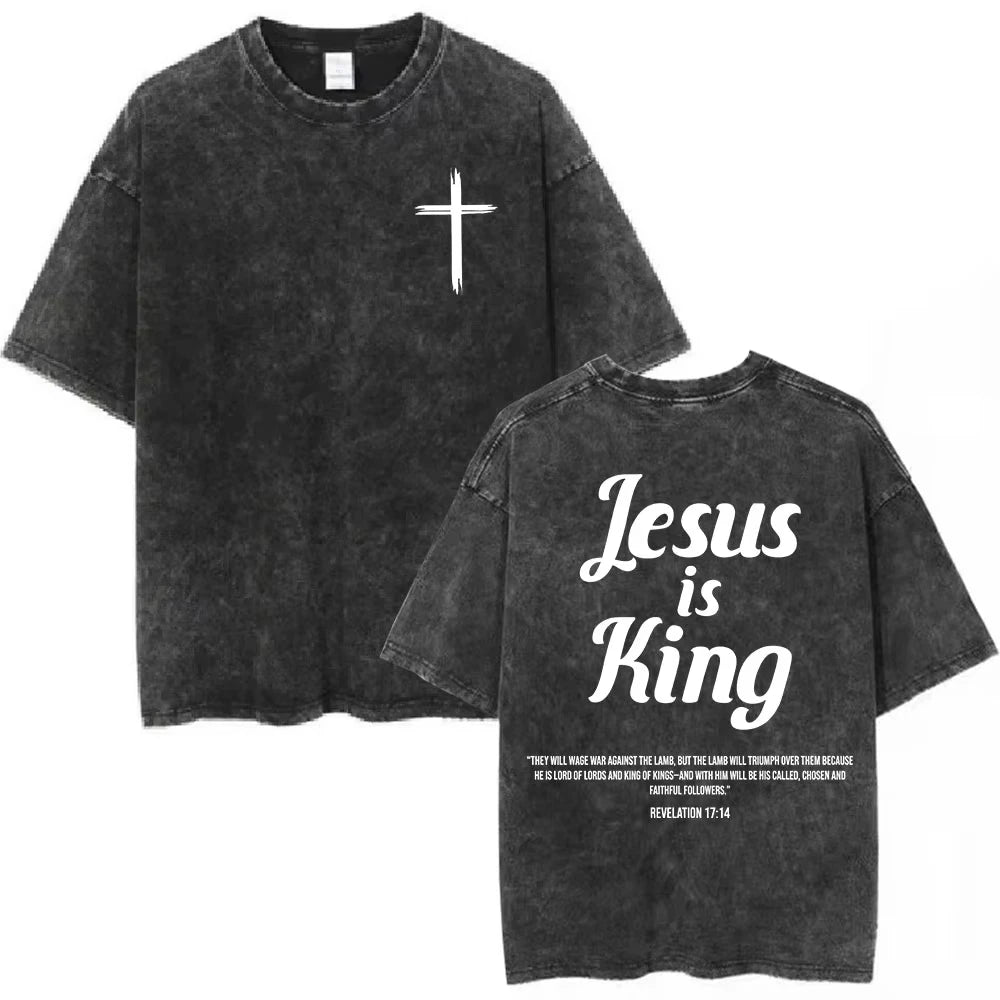Official "Forgive Them Father" Vintage Washed T-Shirt – Premium 100% Cotton Faith Streetwear