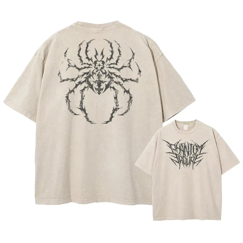 Official Hunter x Hunter "Hisoka vs. Chrollo" Vintage Washed T-Shirt – Premium Cotton Streetwear