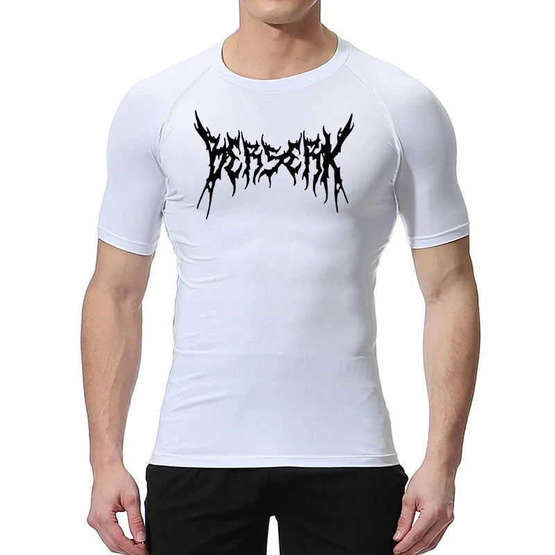 "LAMLKKY" Berserk "Guts" Compression Shirt – Premium Anime Gym Rash Guard
