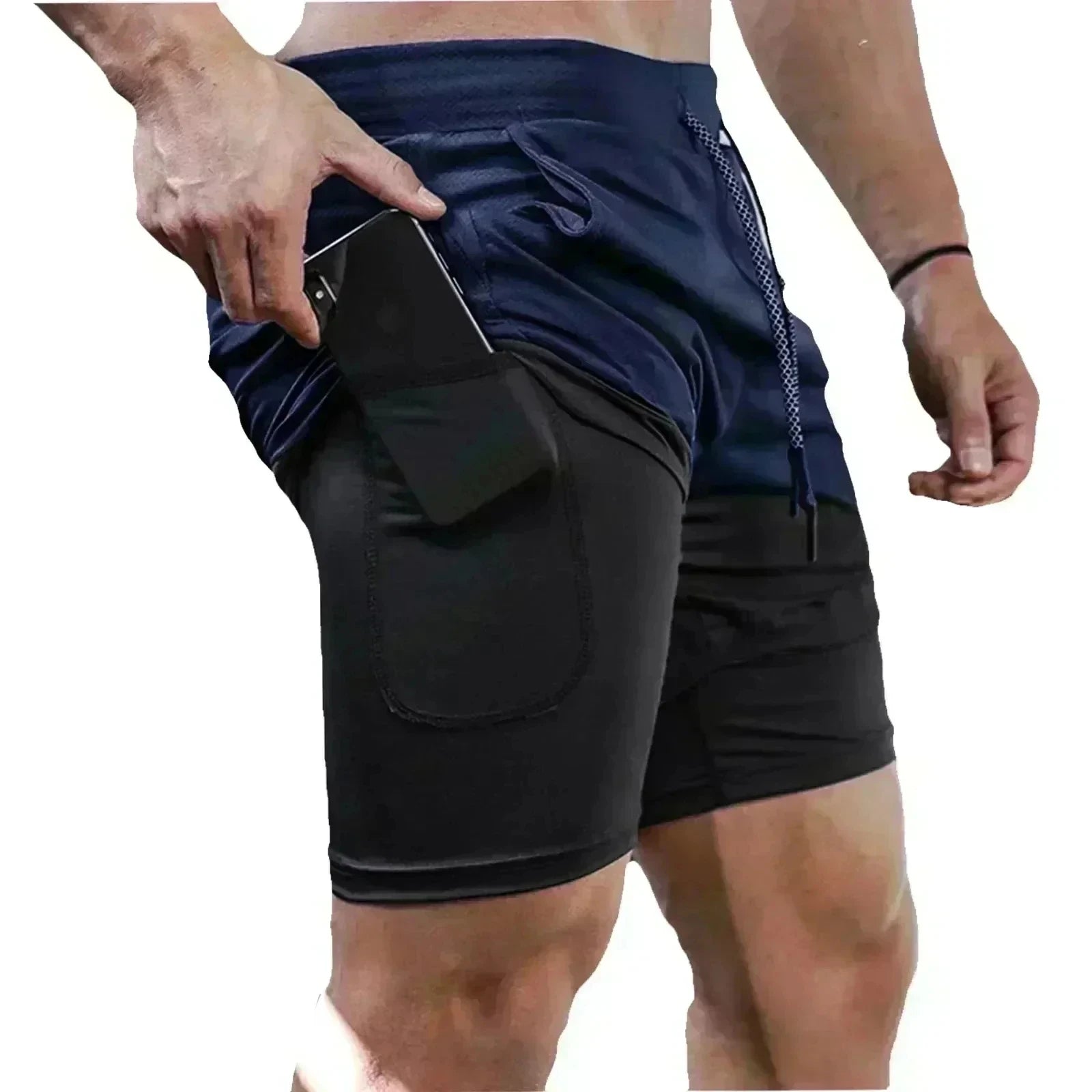 Official Bandai "Inosuke" 2-in-1 Performance Shorts – Premium Demon Slayer Athletic Shorts