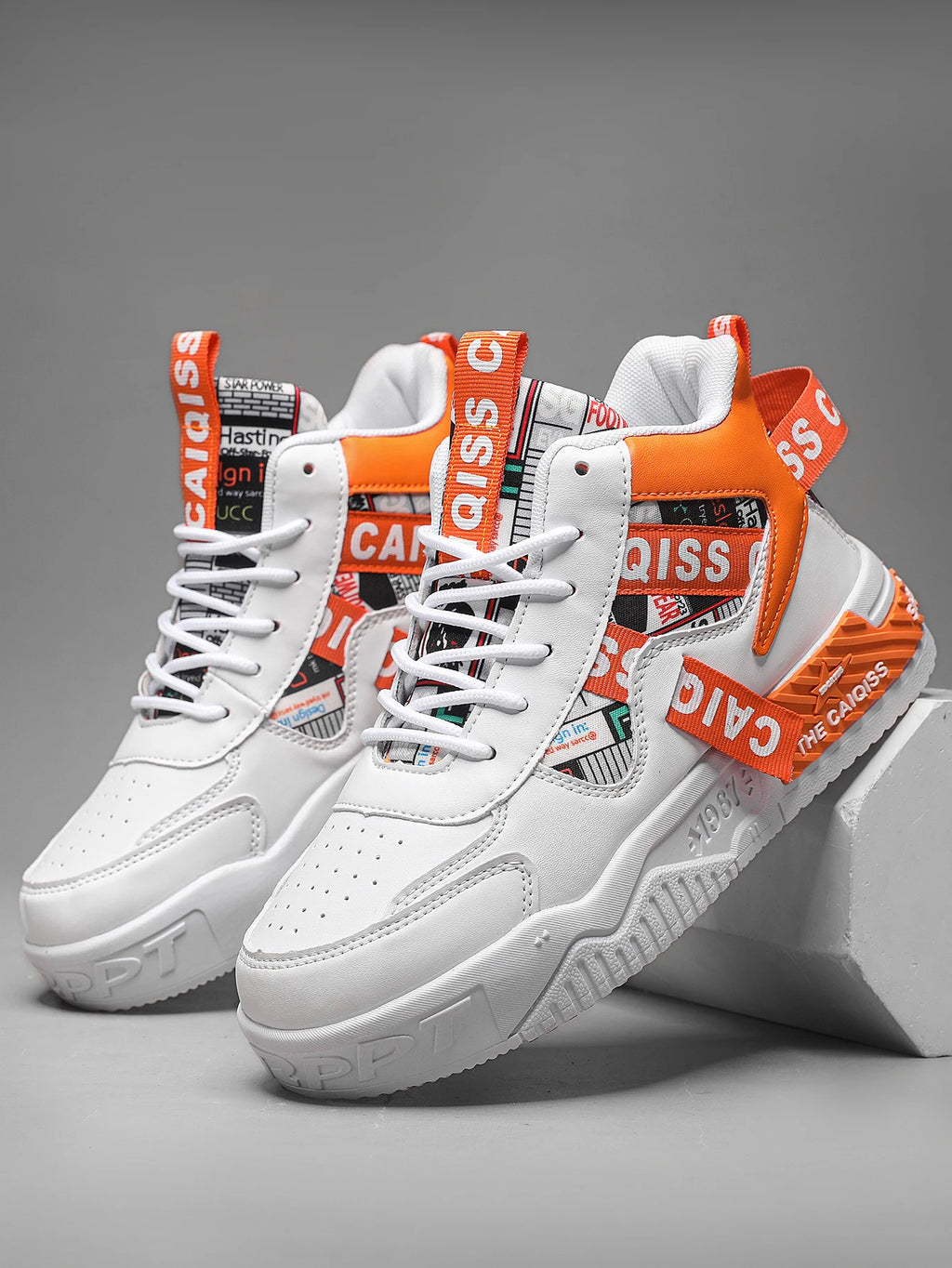 Men's "Cloud-Walk" Ultra-Light Skateboard Shoes – Breathable High-Elasticity Urban Sneakers