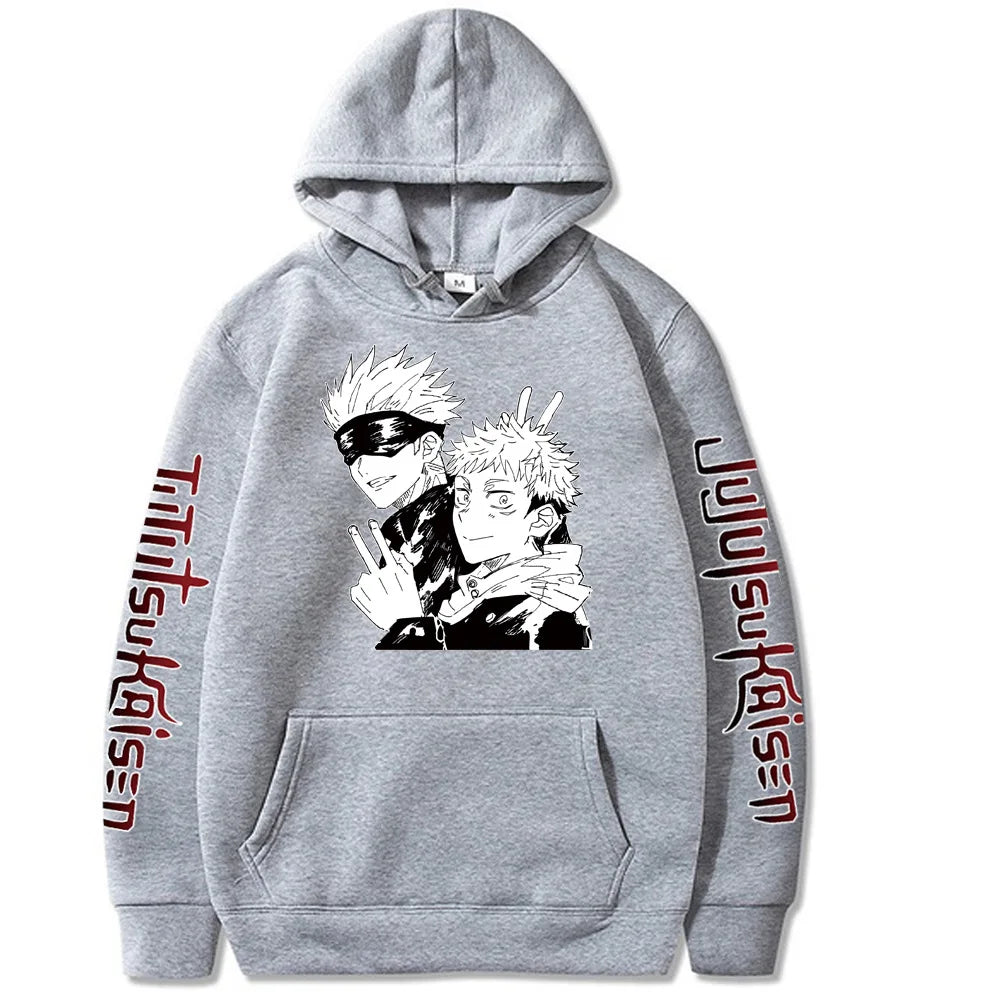 Official Satoru Gojo Jujutsu Kaisen Hoodie – Premium Warm Fleece Anime Sweatshirt