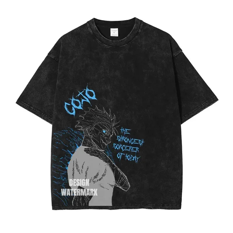 Official Jujutsu Kaisen "Choso" Vintage Washed T-Shirt – Premium Oversized Anime Streetwear