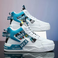 Men's "Cloud-Walk" Ultra-Light Skateboard Shoes – Breathable High-Elasticity Urban Sneakers