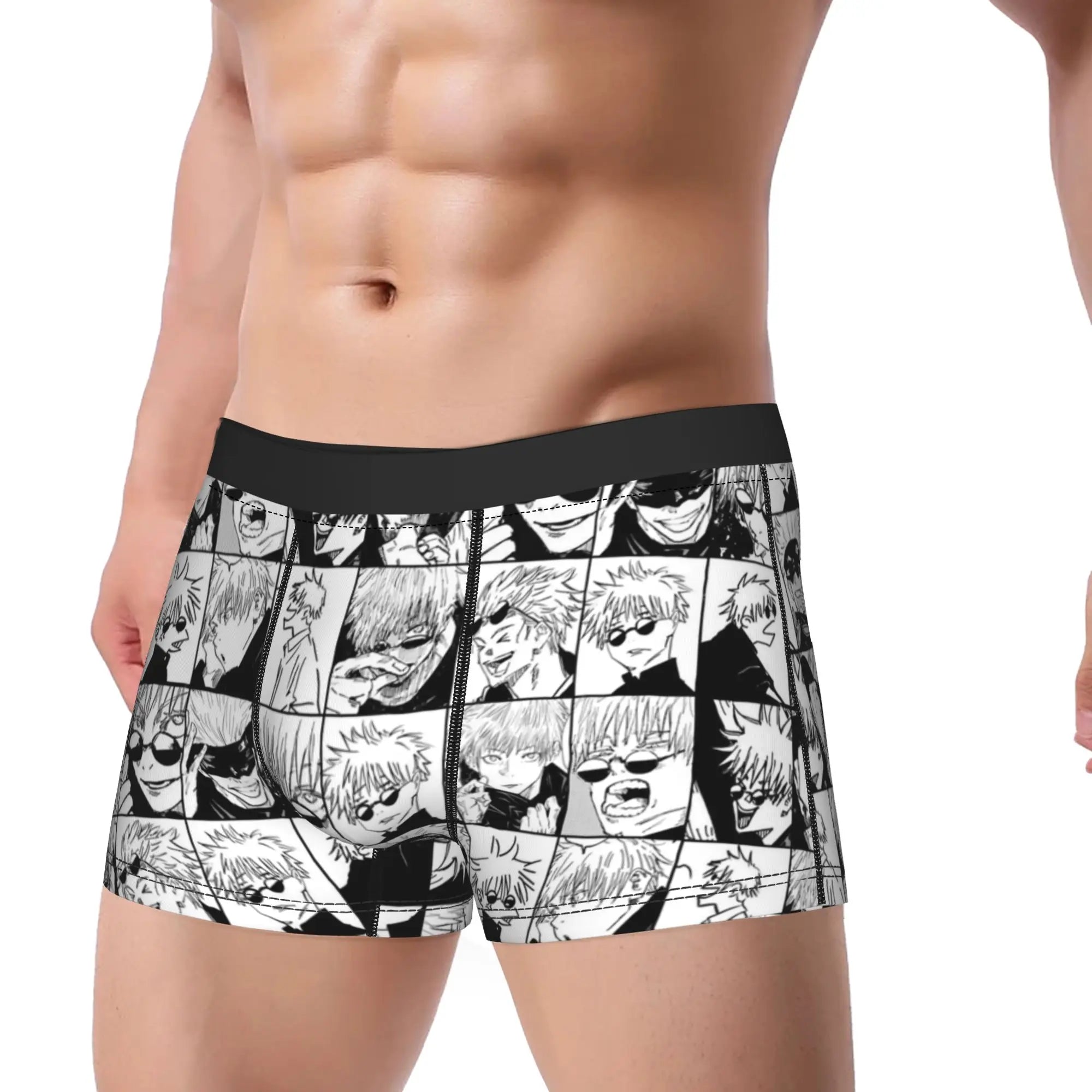 Official Jujutsu Kaisen Anime Boxer Briefs – Premium Breathable Men's Underwear