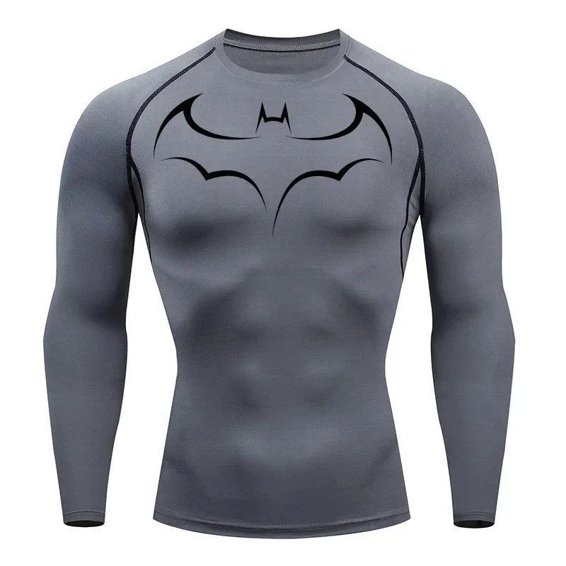 Men's "Core Performance" Compression Tee – High-Elasticity Short Sleeve Gym Shirt