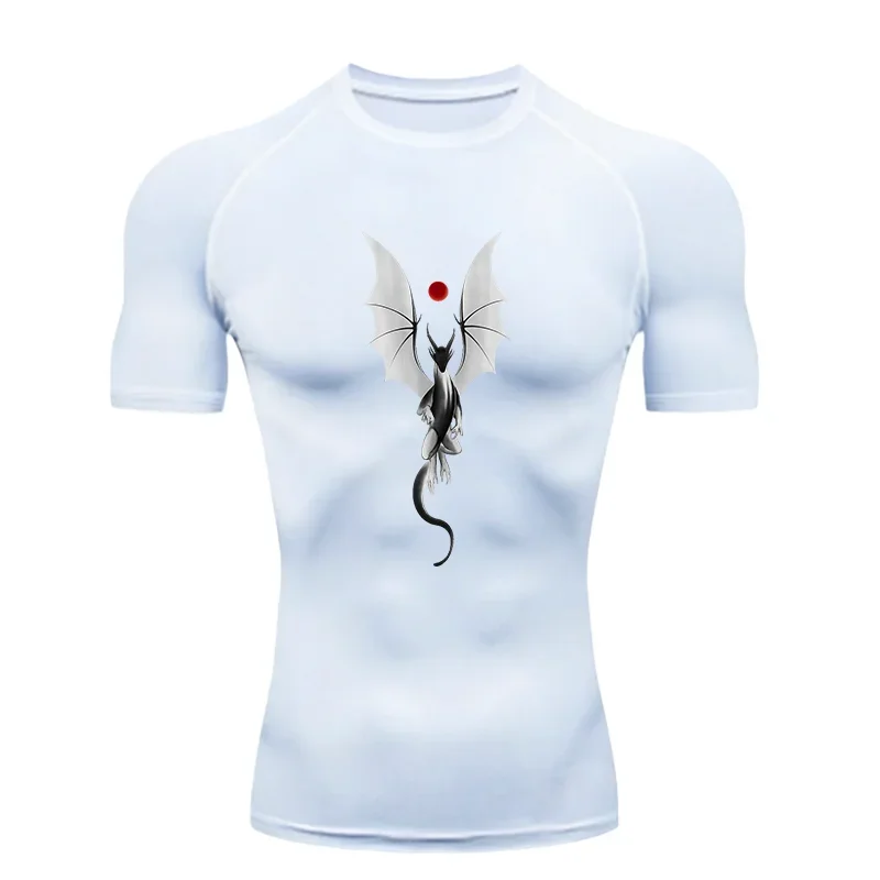 Men's "Patriot Skull" Compression Shirt – Premium 2026 Quick-Dry Tactical Gym Tee