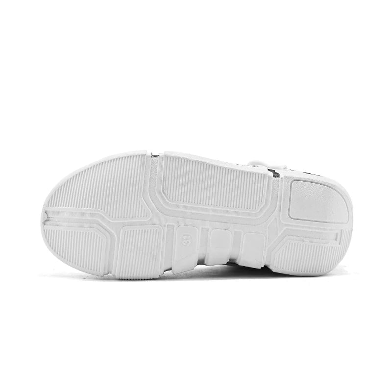 Boys' "Winter Guard" High-Top Sneakers – Waterproof Leather School & Sports Shoes