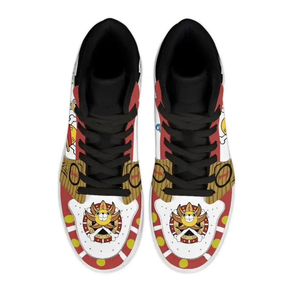 Official Bandai "One Piece: Luffy & Zoro" Sneakers – Premium Anime Casual Board Shoes
