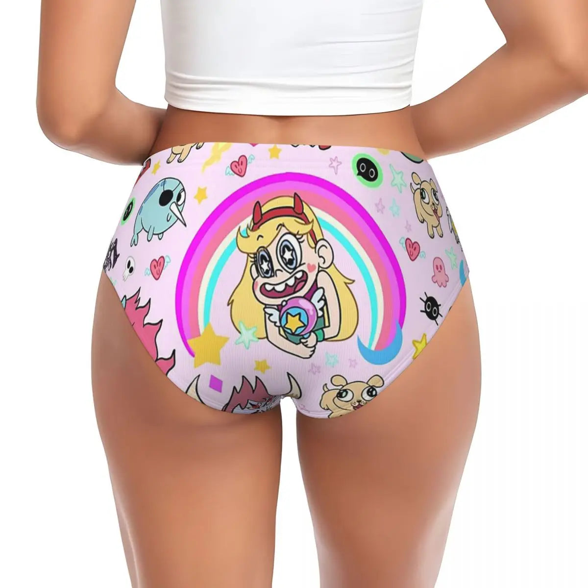Official Star vs. The Forces of Evil Women's Briefs – Premium Star Butterfly Anime Underwear