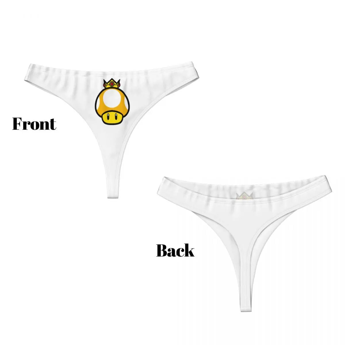 Official Super Mario Bros. Women's G-String – Premium Retro Gaming Novelty Thong