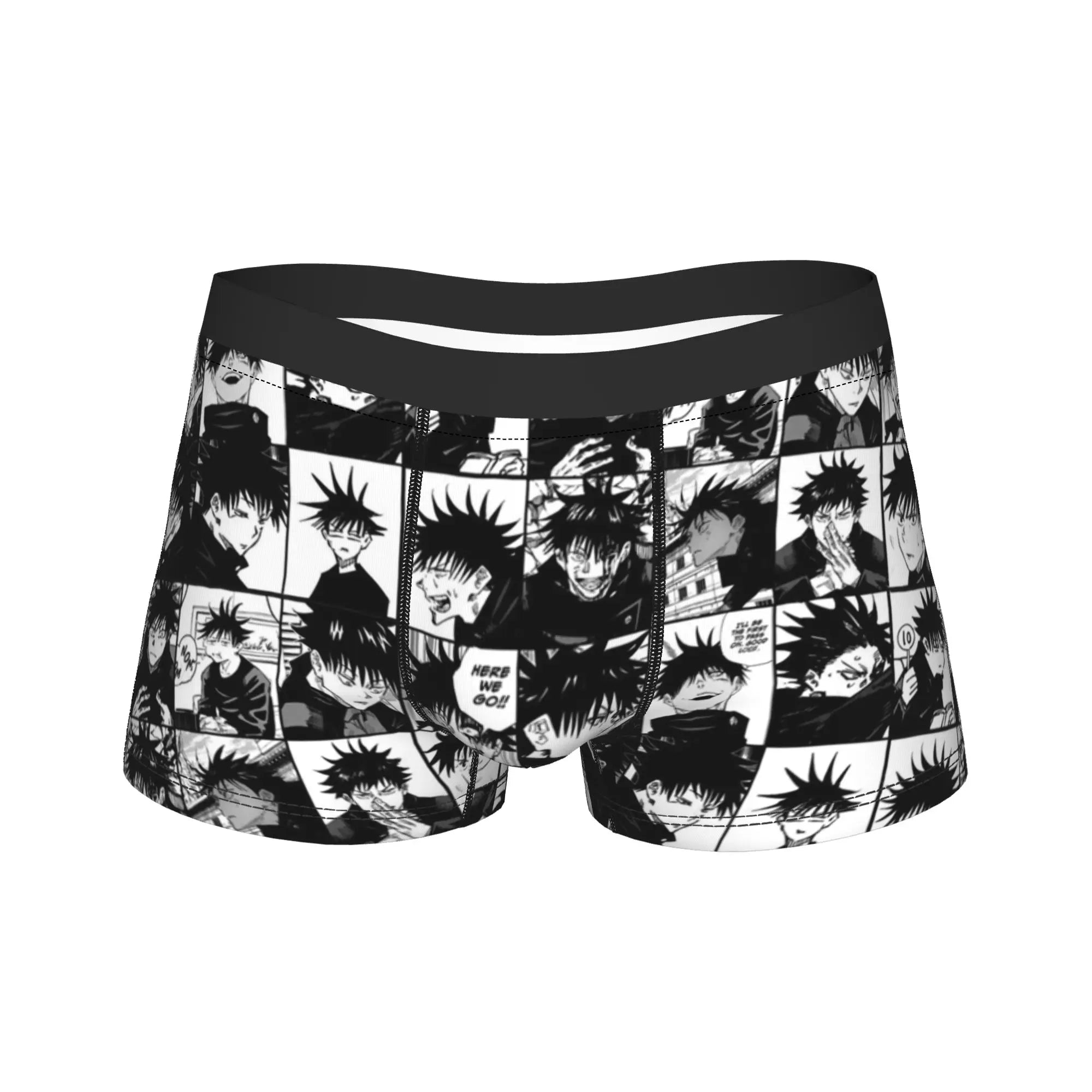Official Satoru Gojo Jujutsu Kaisen Boxer Briefs – Premium Breathable Men's Underwear