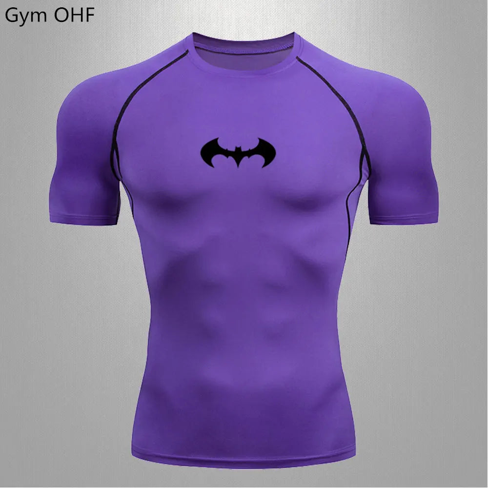 Men's "Elite Performance" Compression Long Sleeve – Premium Rash Guard for Gym, BJJ & Running