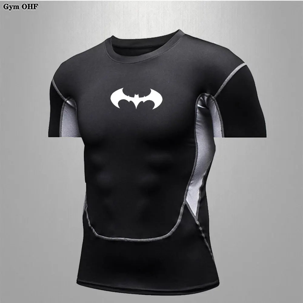 Men's "Elite Performance" Compression Long Sleeve – Premium Rash Guard for Gym, BJJ & Running