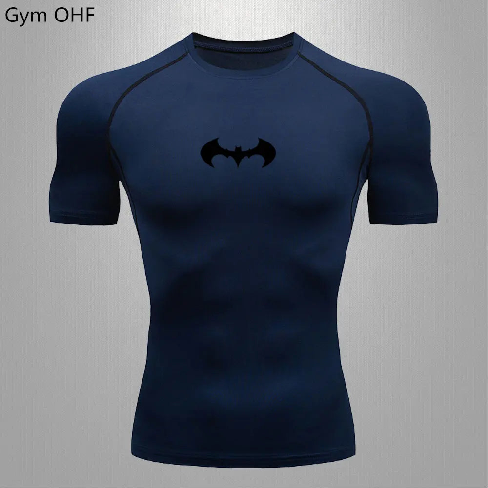 Men's "Elite Performance" Compression Long Sleeve – Premium Rash Guard for Gym, BJJ & Running