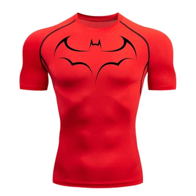 Men's "Core Performance" Compression Tee – High-Elasticity Short Sleeve Gym Shirt