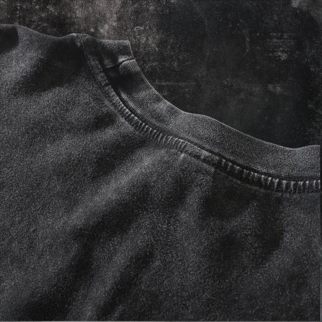 Official Bandai "Minato Namikaze" Acid Wash T-Shirt – Premium "Fourth Hokage" Back Print Tee