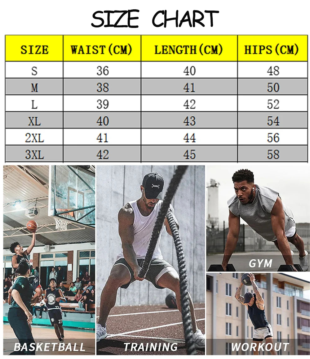 Official Anime Gym 2-in-1 Performance Shorts – Breathable Mesh Workout Shorts for Men
