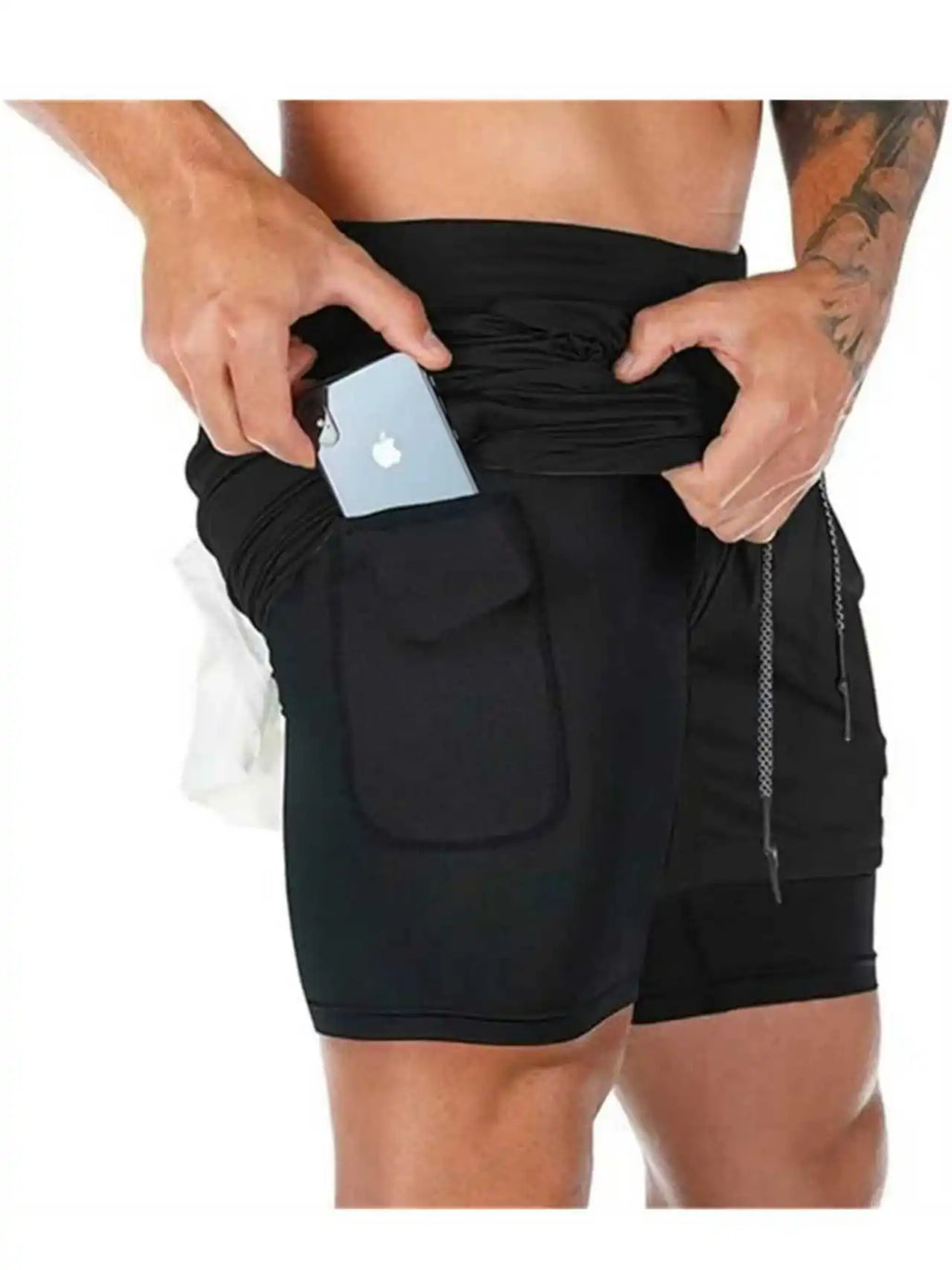 Official Hunter x Hunter 2-in-1 Performance Shorts – Premium Gym Shorts with Pockets