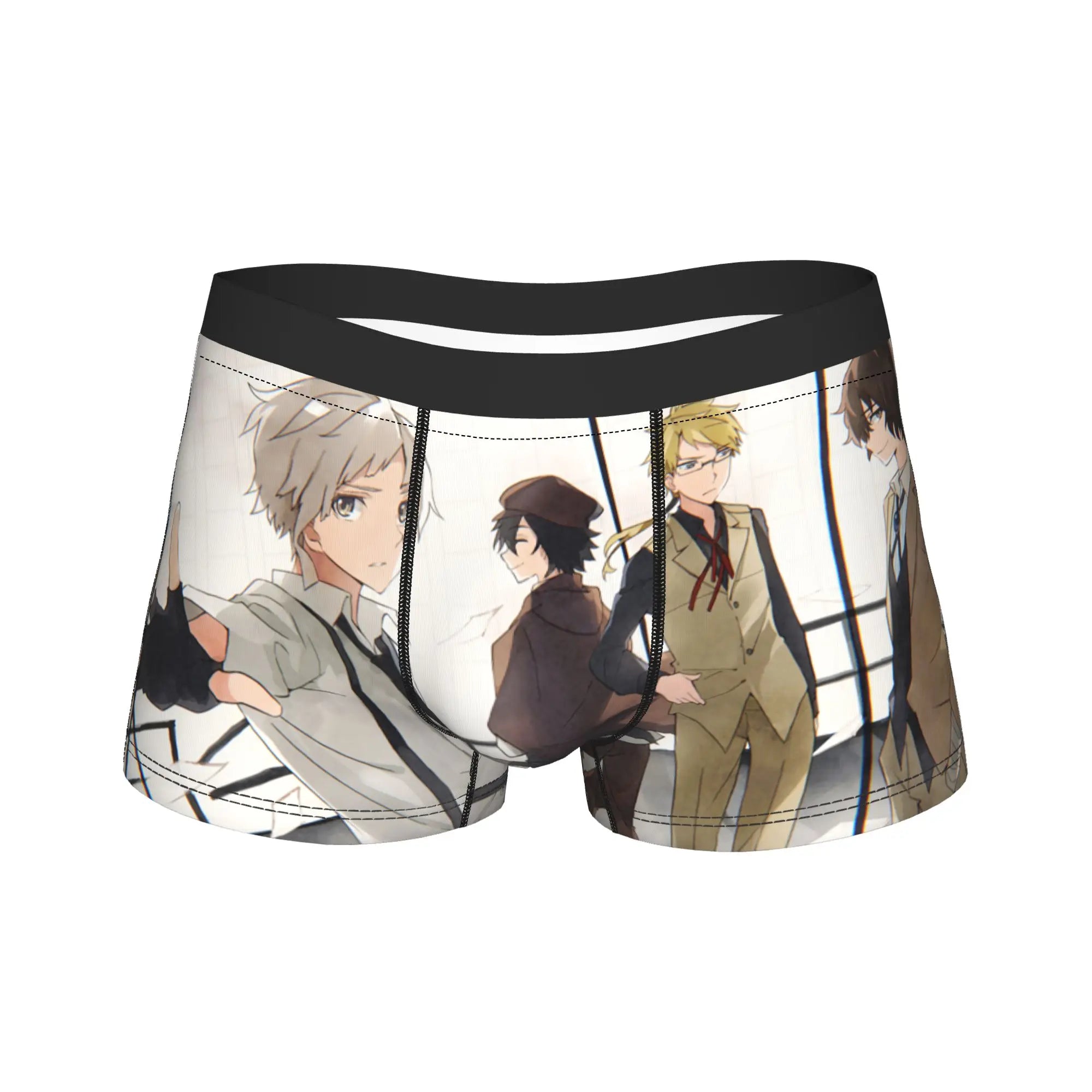 Official Bungou Stray Dogs Anime Boxer Briefs – Premium Breathable Men's Underwear