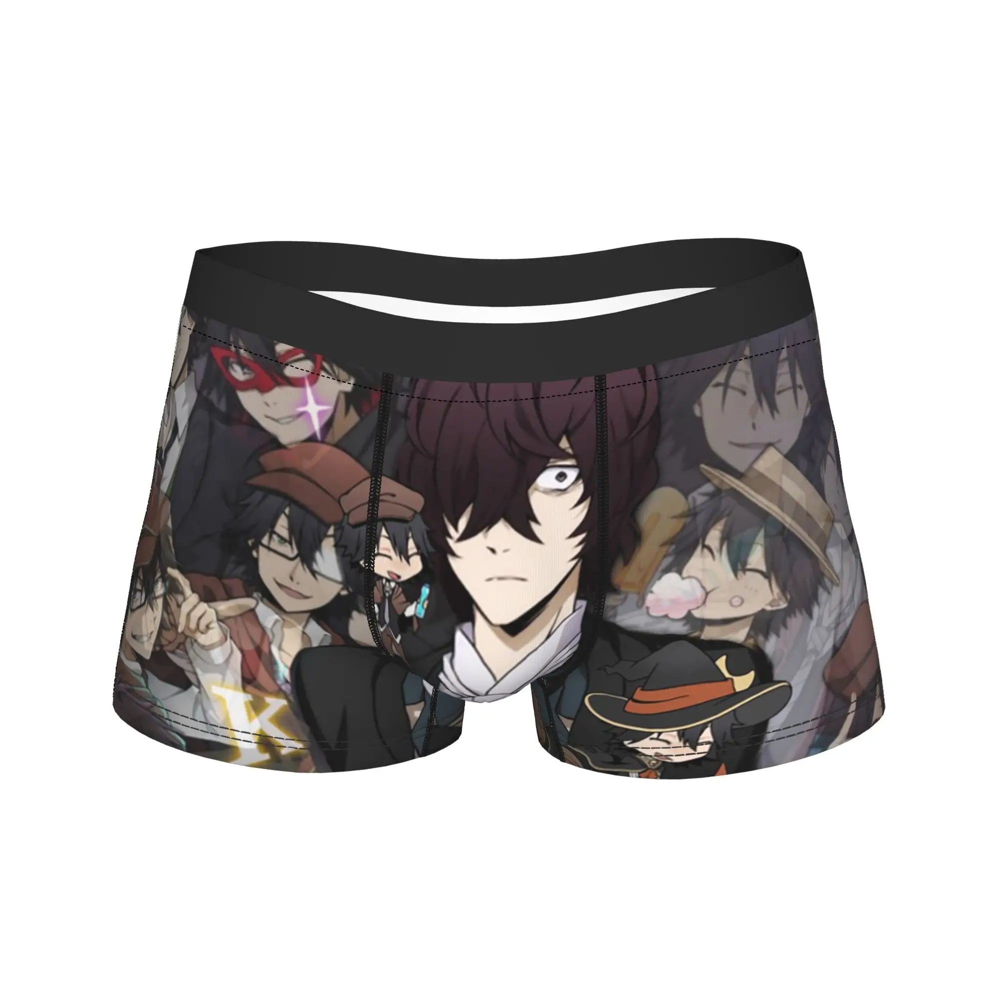 Official Bungou Stray Dogs Anime Boxer Briefs – Premium Breathable Men's Underwear