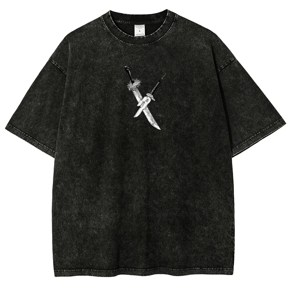Official Bandai "Maki Zenin" Acid Wash T-Shirt – Premium Zenin Clan Bootleg Vintage Tee