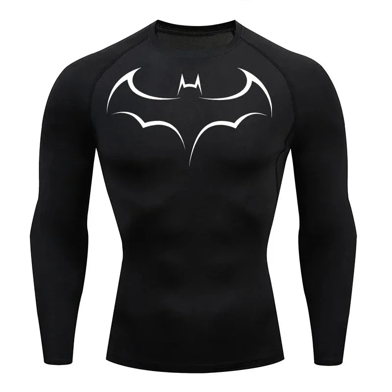 Men's "Core Performance" Compression Tee – High-Elasticity Short Sleeve Gym Shirt