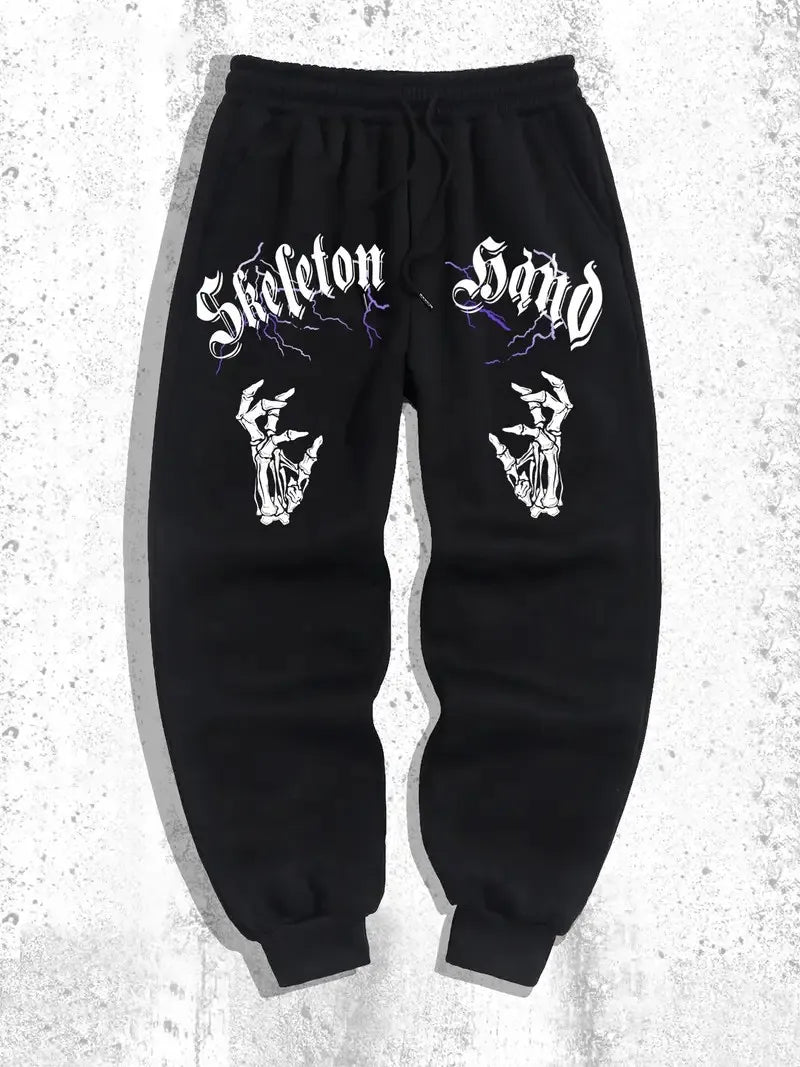 Men's "Urban Letter" Autumn Joggers – Premium Midweight Sweatpants (Sizes up to 6XL)