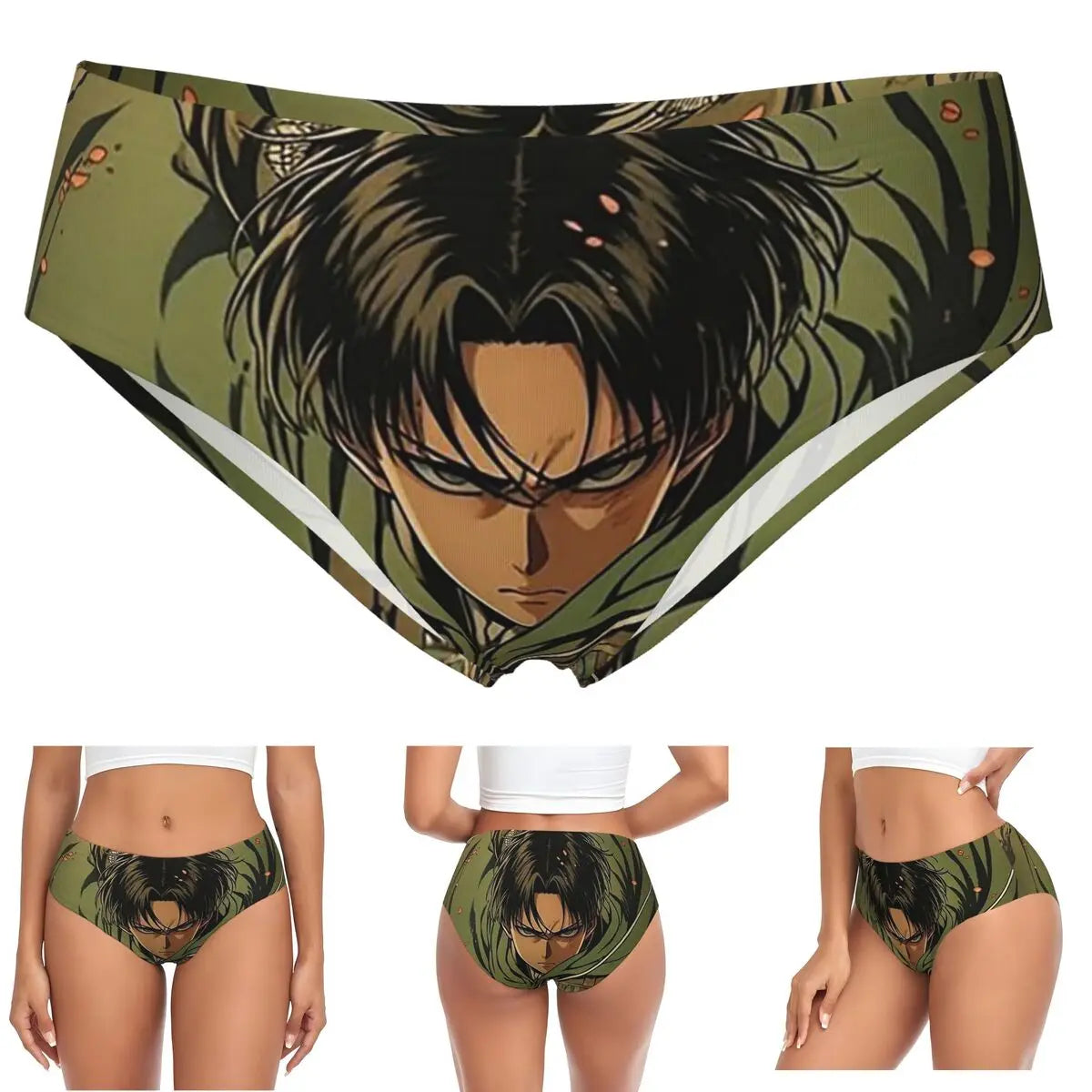 Official Attack on Titan Zeke Yeager Women's Briefs – Premium Beast Titan Anime Underwear