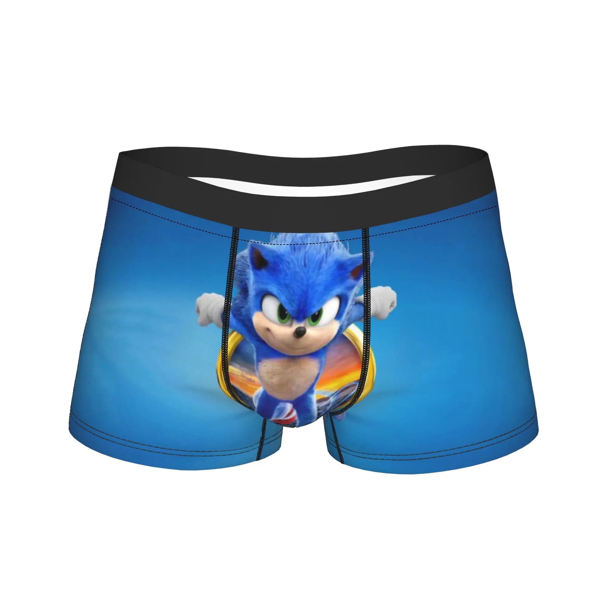 Official Sonic & Shadow Anime Boxer Briefs – Premium Breathable Men's Underwear