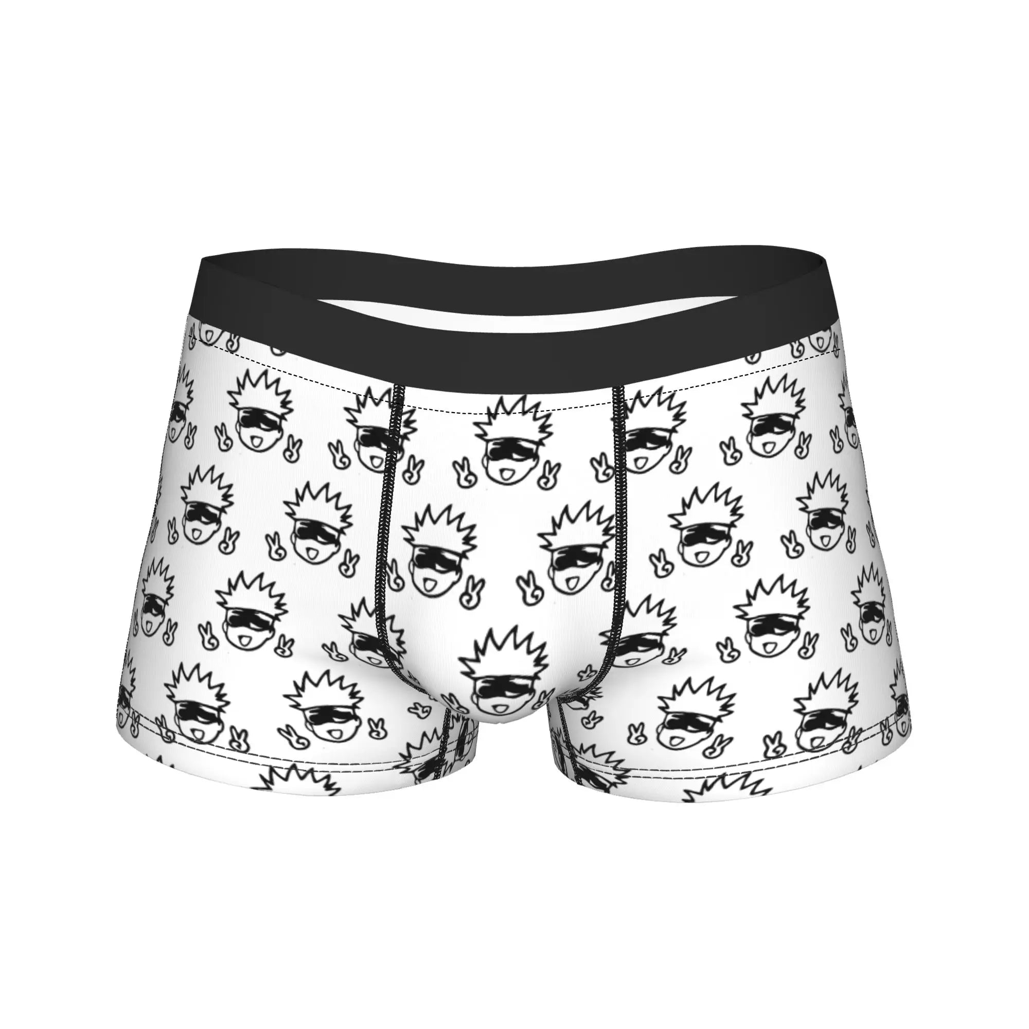 Official Ryomen Sukuna Jujutsu Kaisen Boxer Briefs – Premium "Sukuna's Mouth" Anime Underwear