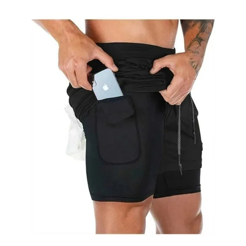 Official Berserk "Guts" 2-in-1 Performance Shorts – Premium Compression Gym Shorts