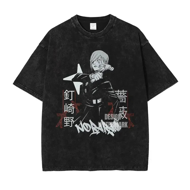 Official Jujutsu Kaisen "Choso" Vintage Washed T-Shirt – Premium Oversized Anime Streetwear