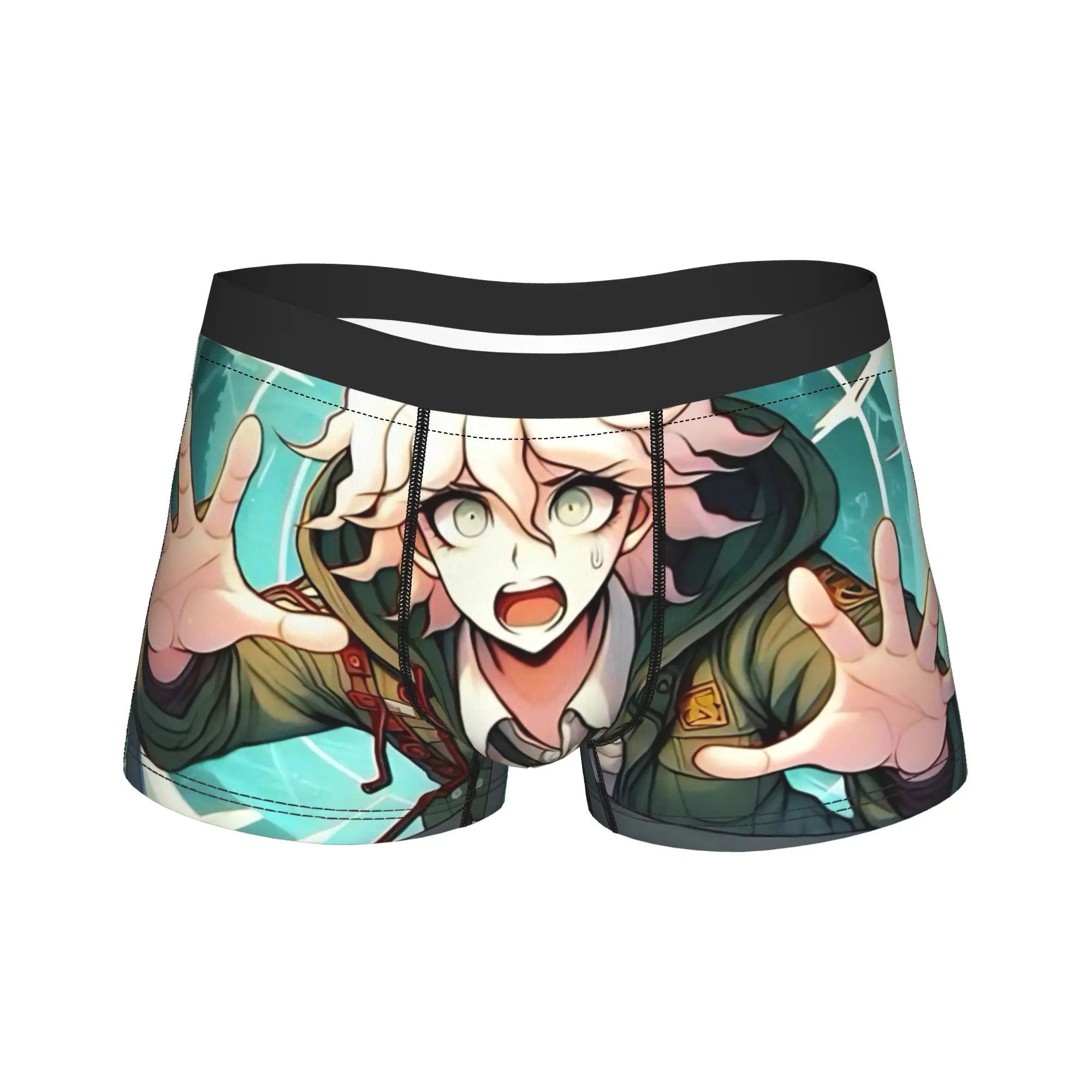 Official Nagito Komaeda "Danganronpa" Boxer Briefs – Premium Anime Men's Underwear