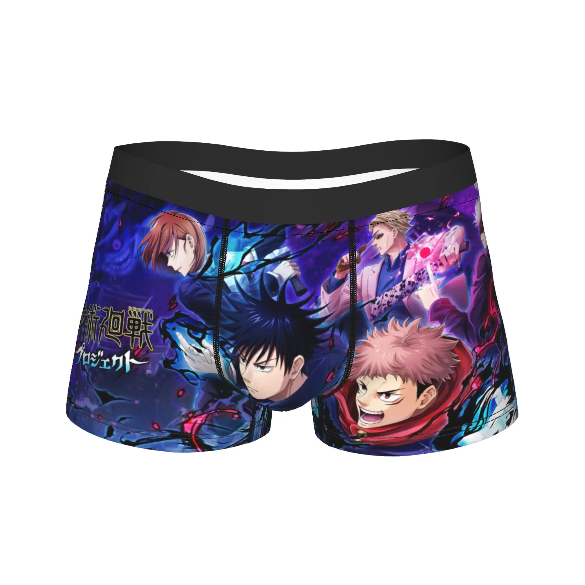 Official Ryomen Sukuna Jujutsu Kaisen Boxer Briefs – Premium "Sukuna's Mouth" Anime Underwear