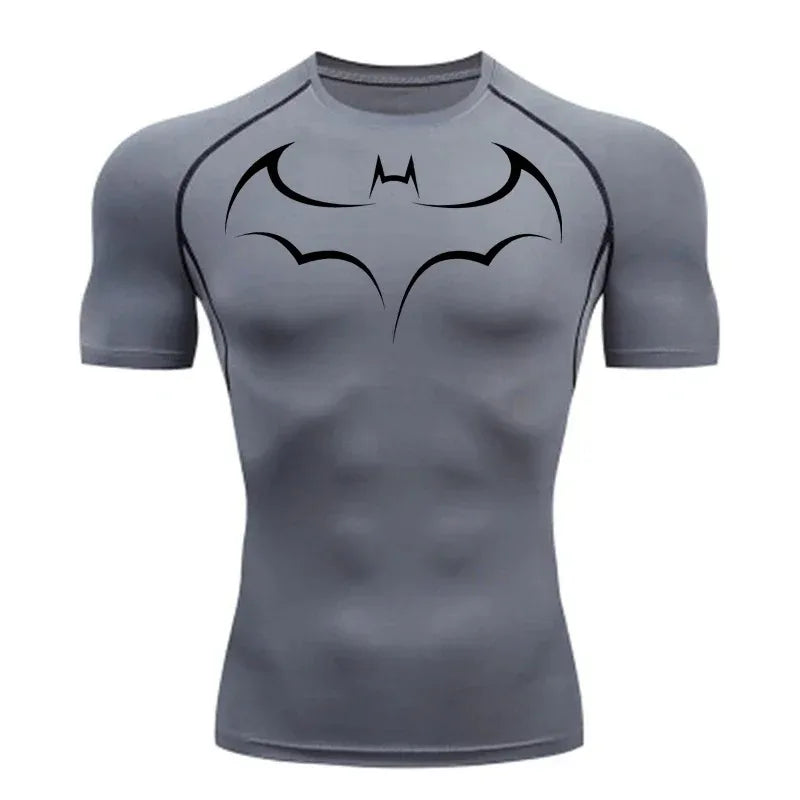 Men's "Core Performance" Compression Tee – High-Elasticity Short Sleeve Gym Shirt