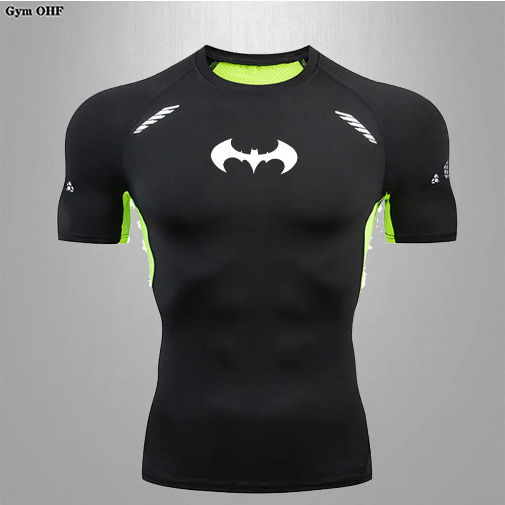 Men's "Elite Performance" Compression Long Sleeve – Premium Rash Guard for Gym, BJJ & Running