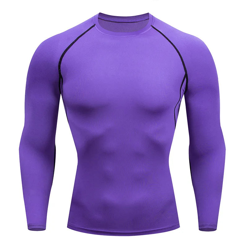 Men's "Dark Knight" Compression Shirt – Premium Bat-Graphic Athletic Tee for Gym & Running