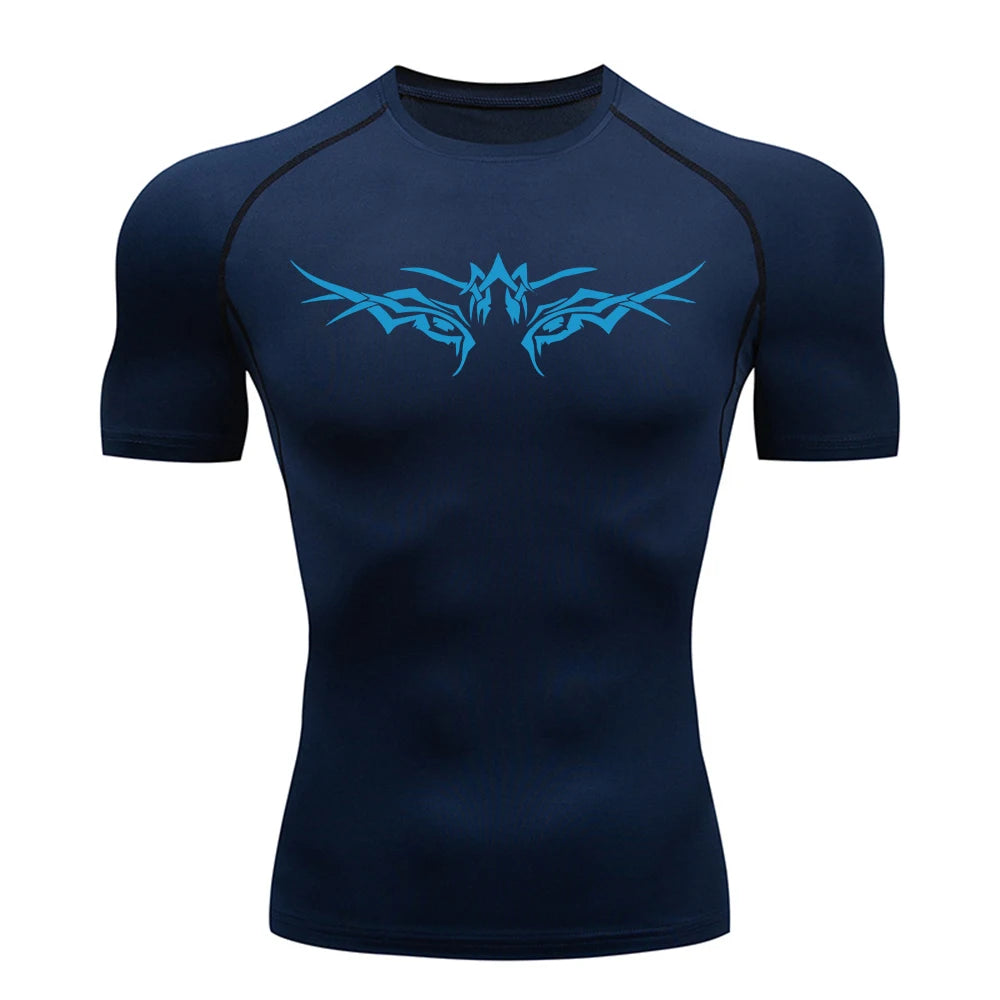 Unisex "Urban Pulse" Compression Tee – 2026 New Edition Quick-Dry Daily T-Shirt
