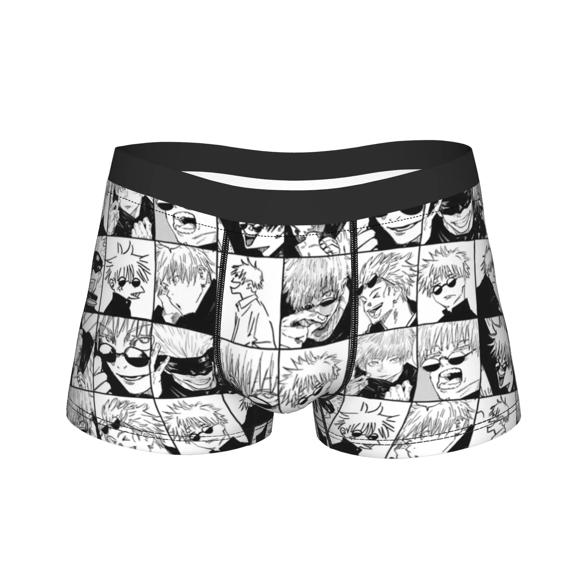 Official Jujutsu Kaisen Anime Boxer Briefs – Premium Breathable Men's Underwear