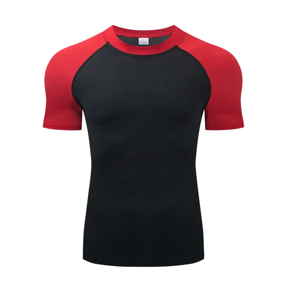 Men's "Dark Knight" Compression Shirt – Premium Bat-Graphic Athletic Tee for Gym & Running