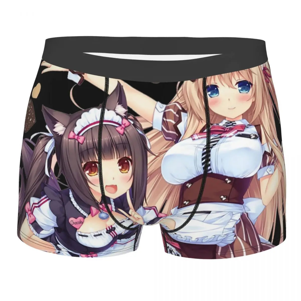 Official Nekopara Chocola & Vanilla Boxer Briefs – Premium Breathable Anime Underwear