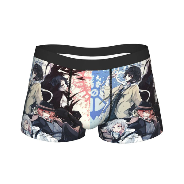 Official Bungou Stray Dogs Anime Boxer Briefs – Premium Breathable Men's Underwear
