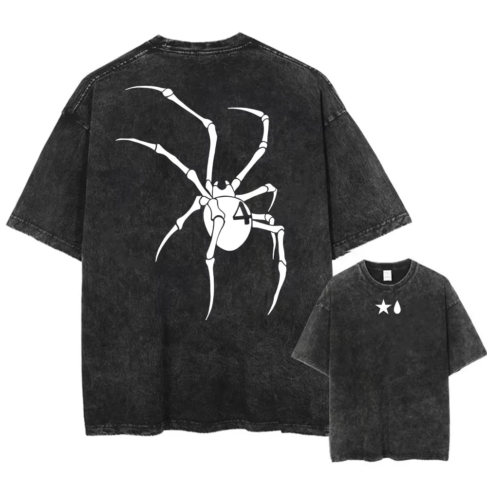 Official Hunter x Hunter "Hisoka vs. Chrollo" Vintage Washed T-Shirt – Premium Cotton Streetwear