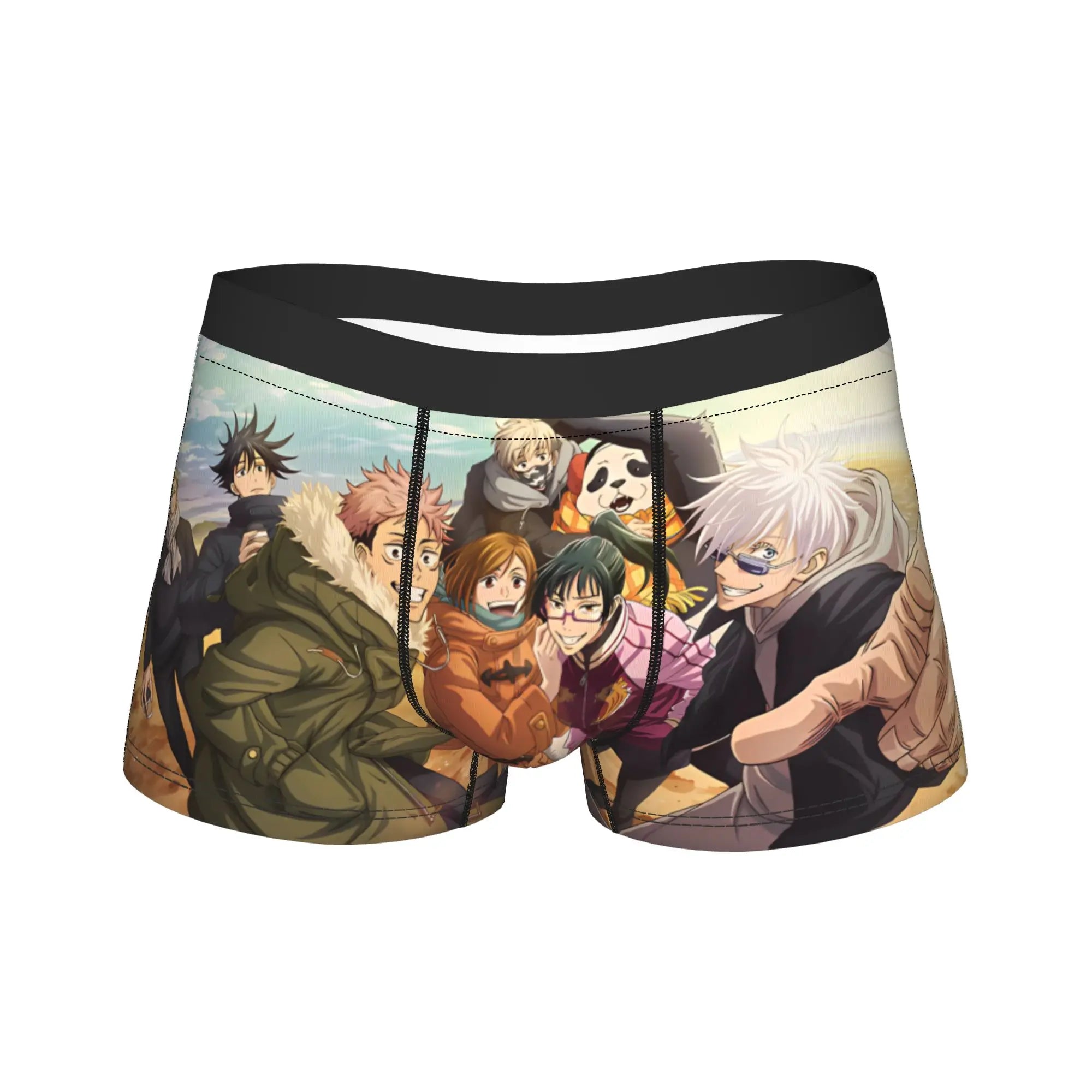 Official Ryomen Sukuna Jujutsu Kaisen Boxer Briefs – Premium "Sukuna's Mouth" Anime Underwear