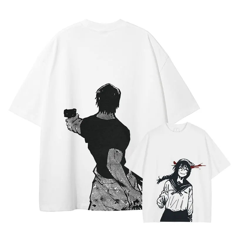 Official Jujutsu Kaisen "Choso" Retro Black T-Shirt – Premium 100% Cotton Washed Tee