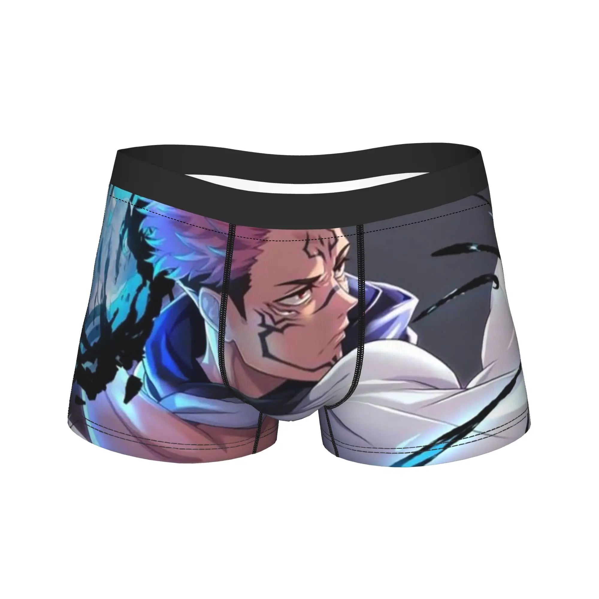 Official Ryomen Sukuna Jujutsu Kaisen Boxer Briefs – Premium "Sukuna's Mouth" Anime Underwear