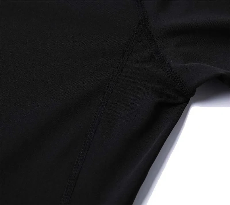 Men's "Spider Web" Compression Shirt – Premium Long Sleeve Rash Guard for Gym & BJJ