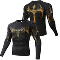 Men's "Aesthetic Fit" Compression Long Sleeve – Premium Skinny Casual T-Shirt